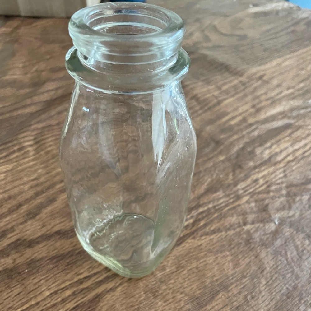 12 Oz/355 Ml Clear Glass Milk Bottle Stan PAC No Lid
